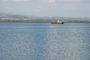 vrak lodi v zátoce, Esenada de Casilda, Trinidad