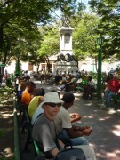 v parku, Santiago de Cuba