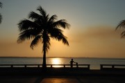 západ slunce na Maleconu v Cinfuegos